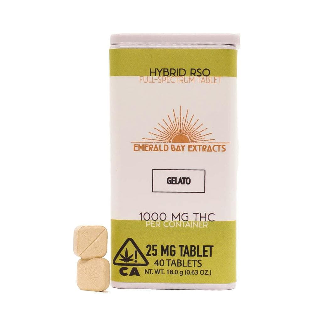Gelato RSO Tablets (25mg Tablet) (1000mg Package)