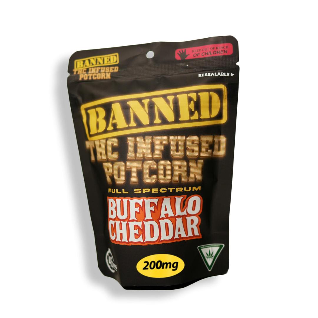 BUFFALO CHEDDAR POTCORN | 200mg