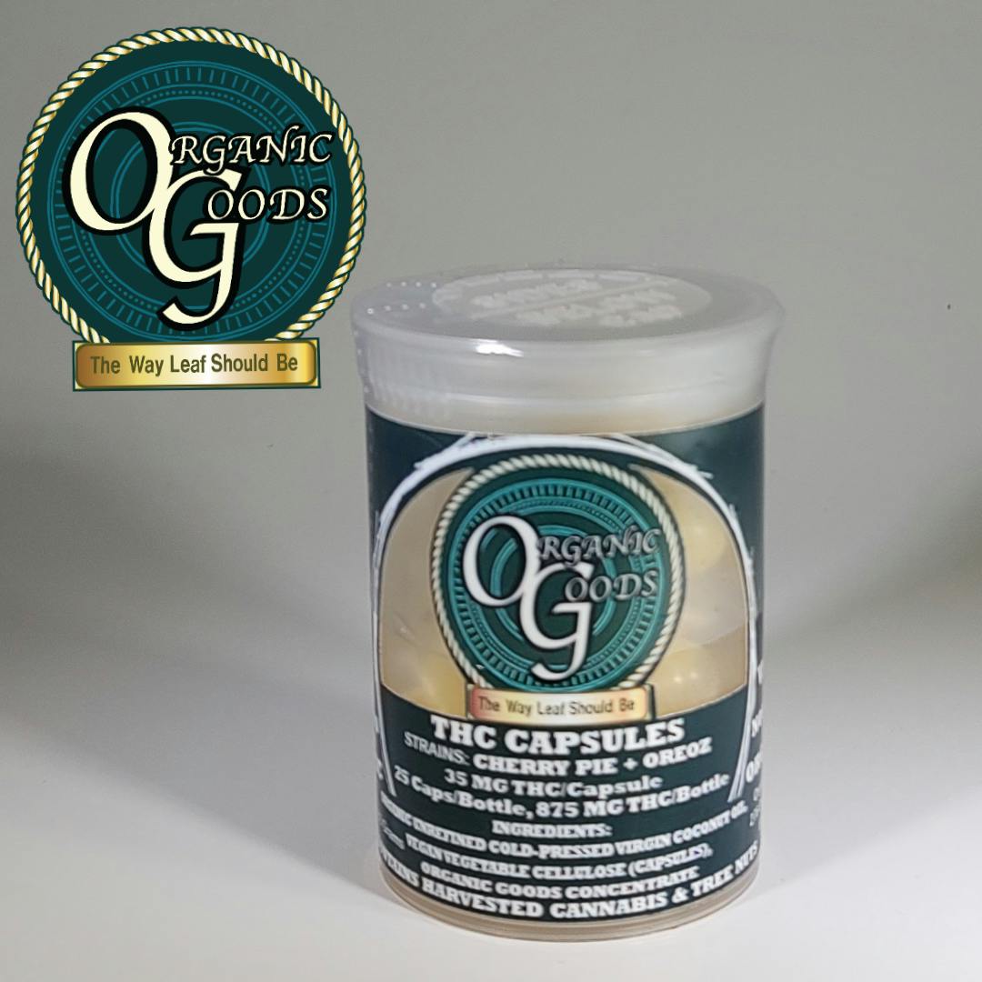 Organic Goods THC Capsules Cherry Pie x Oreoz 875 MG