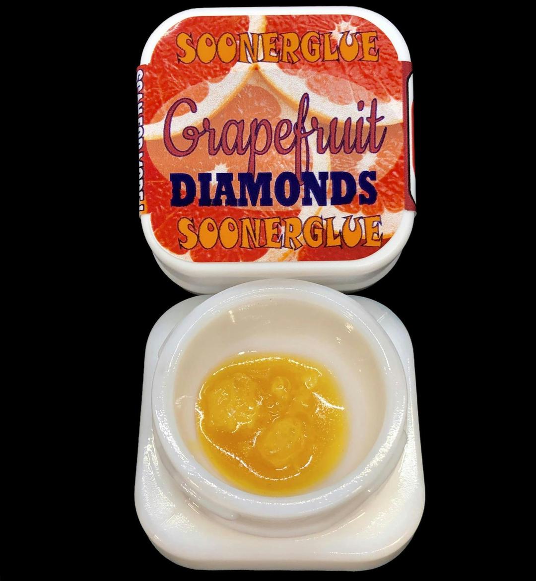 1g Grapefruit Diamonds
