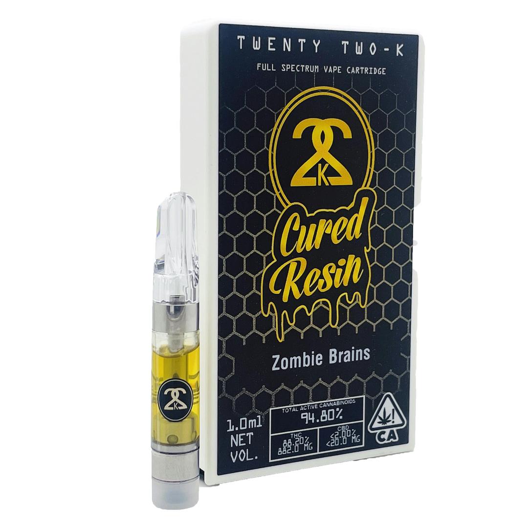 22K - Cured Resin - Zombie Brains - 1.0ml Cartridge