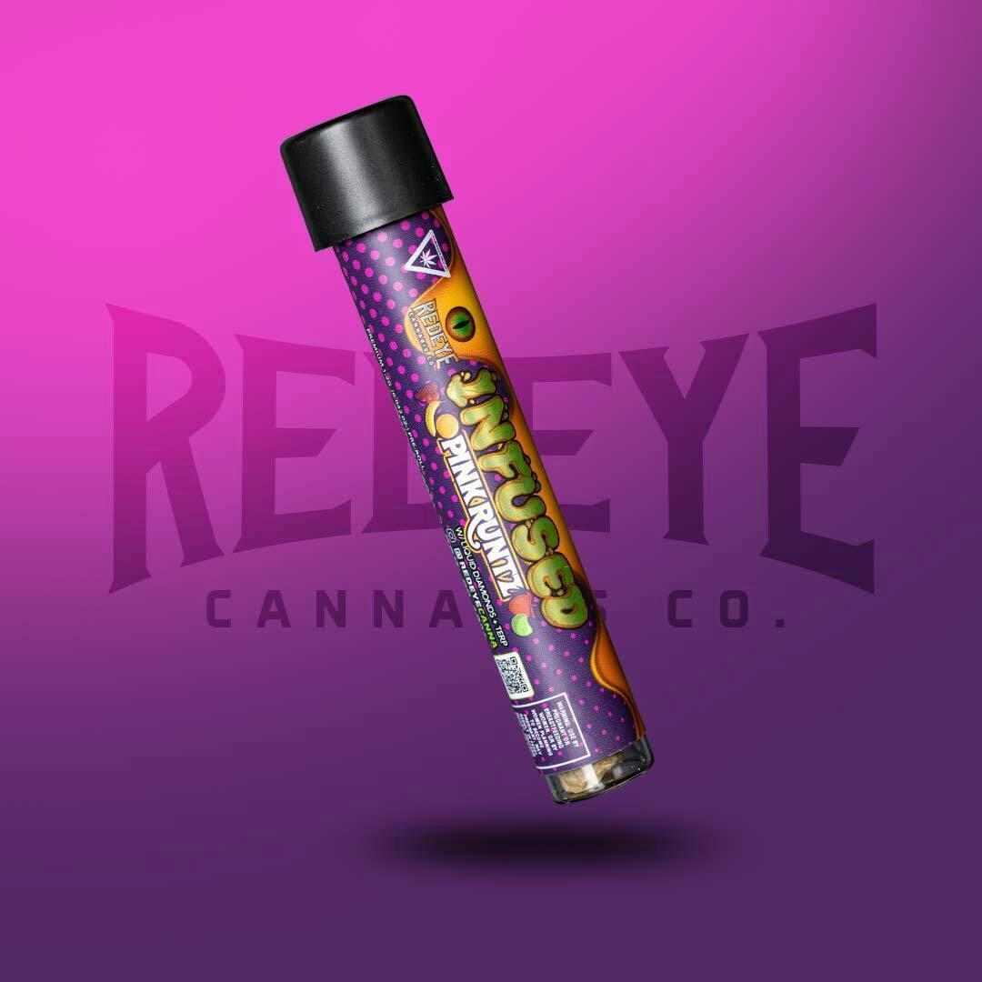 Redeye Cannabis: INFUSED Pink Runtz Pre-roll 1.2G