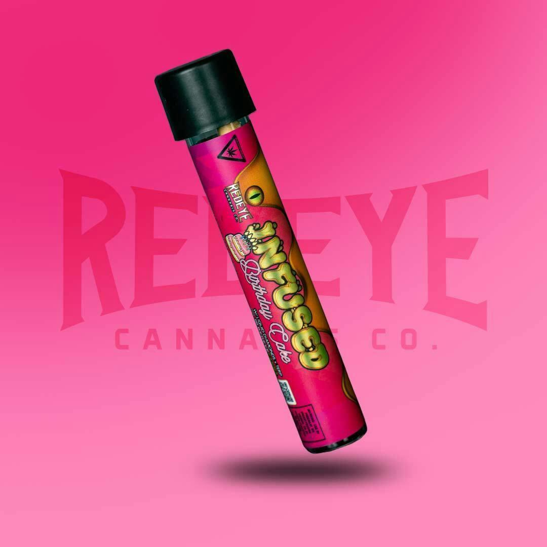 Redeye Cannabis: INFUSED Birthday Cake Pre-roll 1.2G