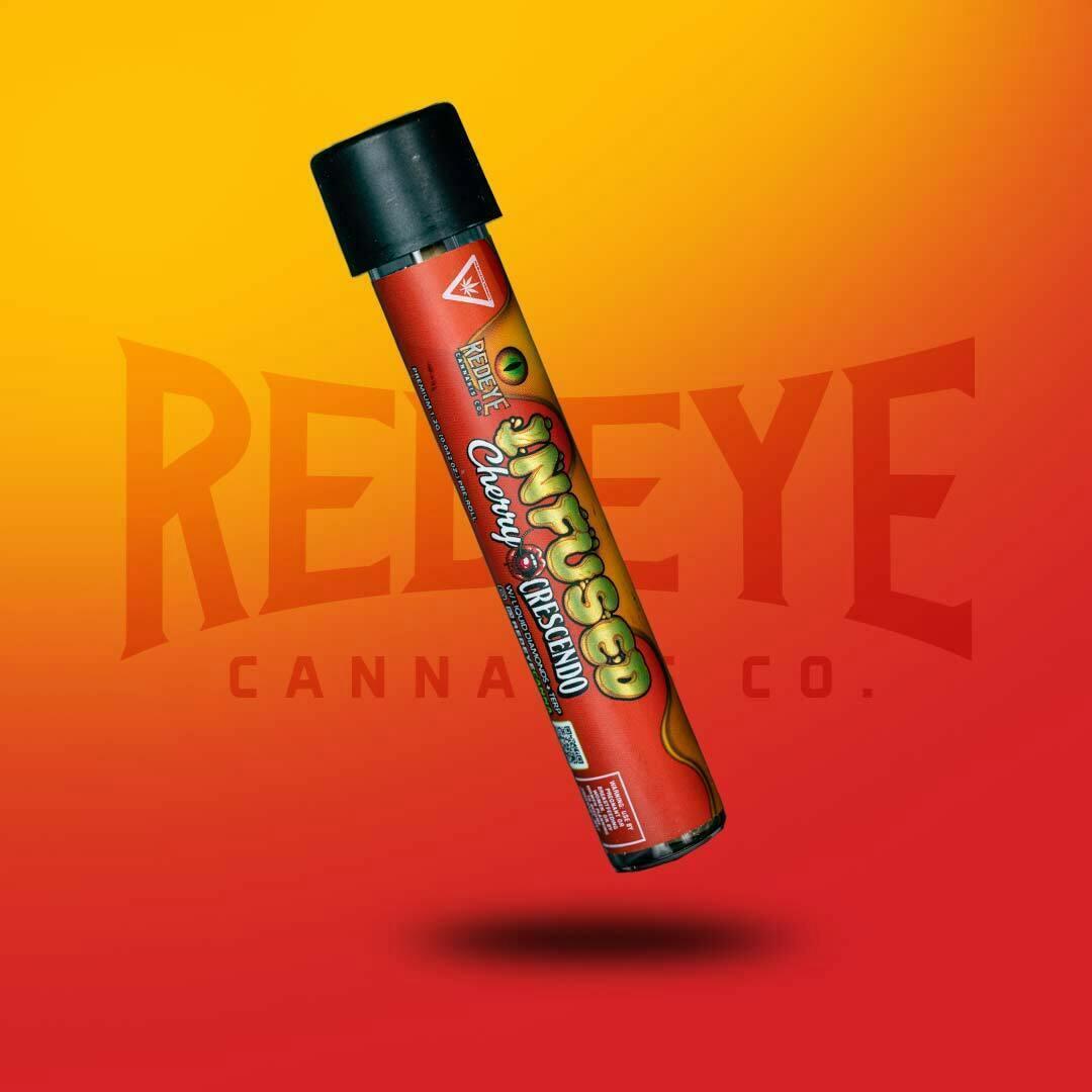 Redeye Cannabis: INFUSED Cherry Crescendo Pre-roll 1.2G
