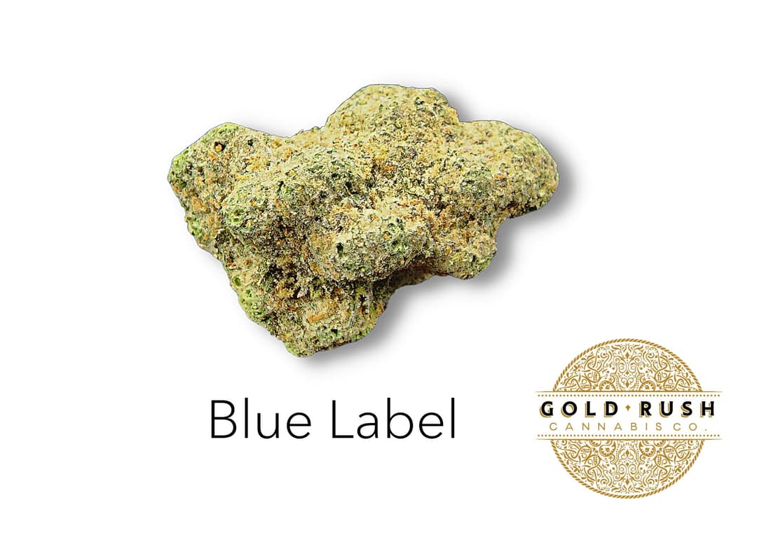 Gold Rush | Blue Label | 3.5g | Pre-Packaged Flower