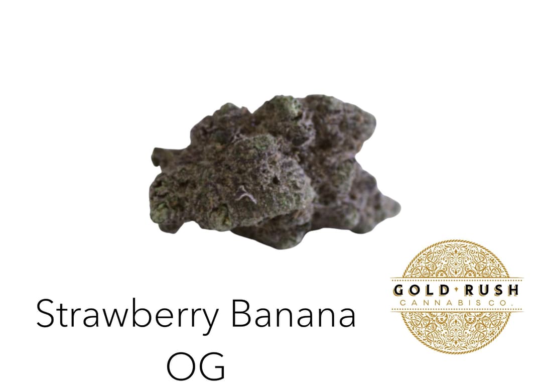 Gold Rush | Strawberry Banana OG | 3.5g | Pre-Packed Flower