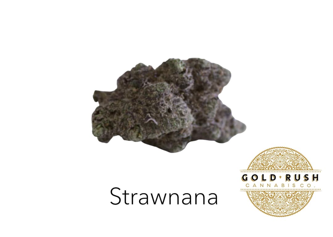 Gold Rush | Strawnana | 3.5g | Pre-Packaged Flower
