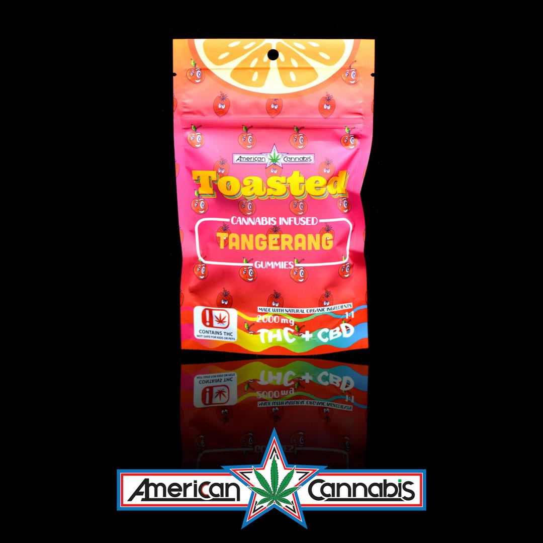 ACC TOASTED GUMMIES Tangarang 1:1 2000MG [HYBRID]