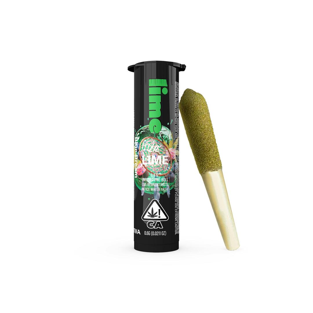 Infused Lil' Lime (.6g Sativa Mini Pre Roll) | Blue Dream