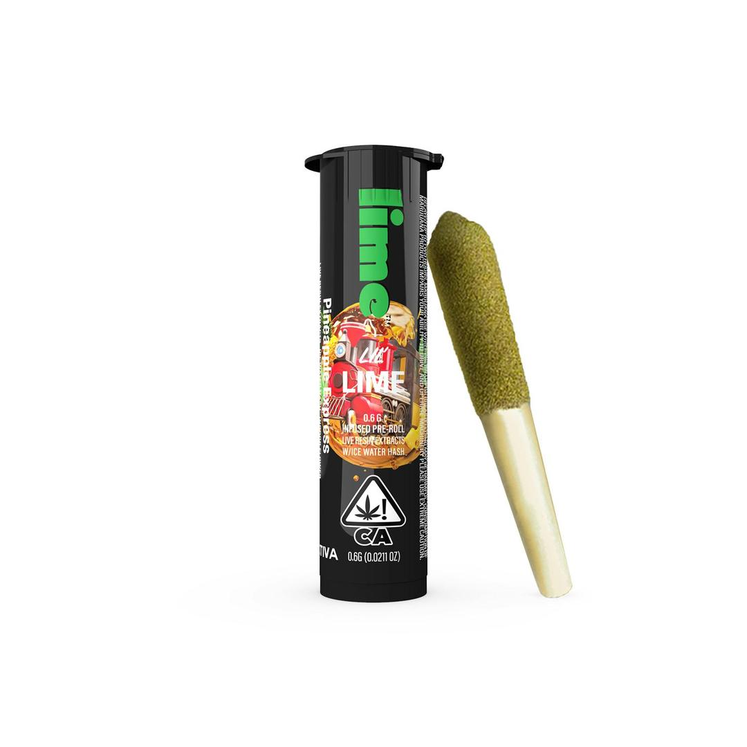 Infused Lil' Lime (.6g Sativa Mini Pre Roll) | Pineapple Express