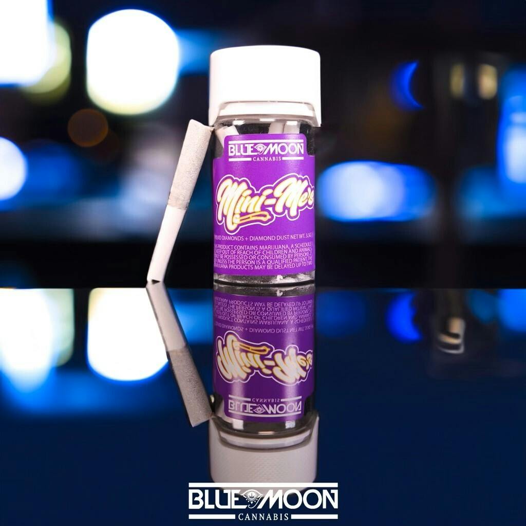 Blue Moon Princess Cut Gelato Diamond Infused Mini Me 7 Pack 3.5 Grams