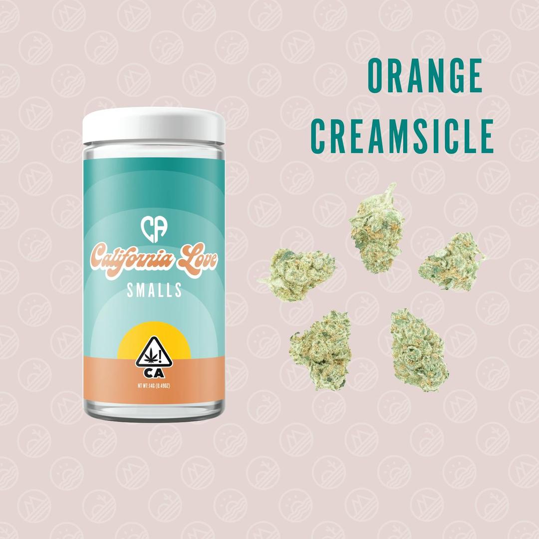 1/2oz Smalls | Orange Creamsicle | 14g