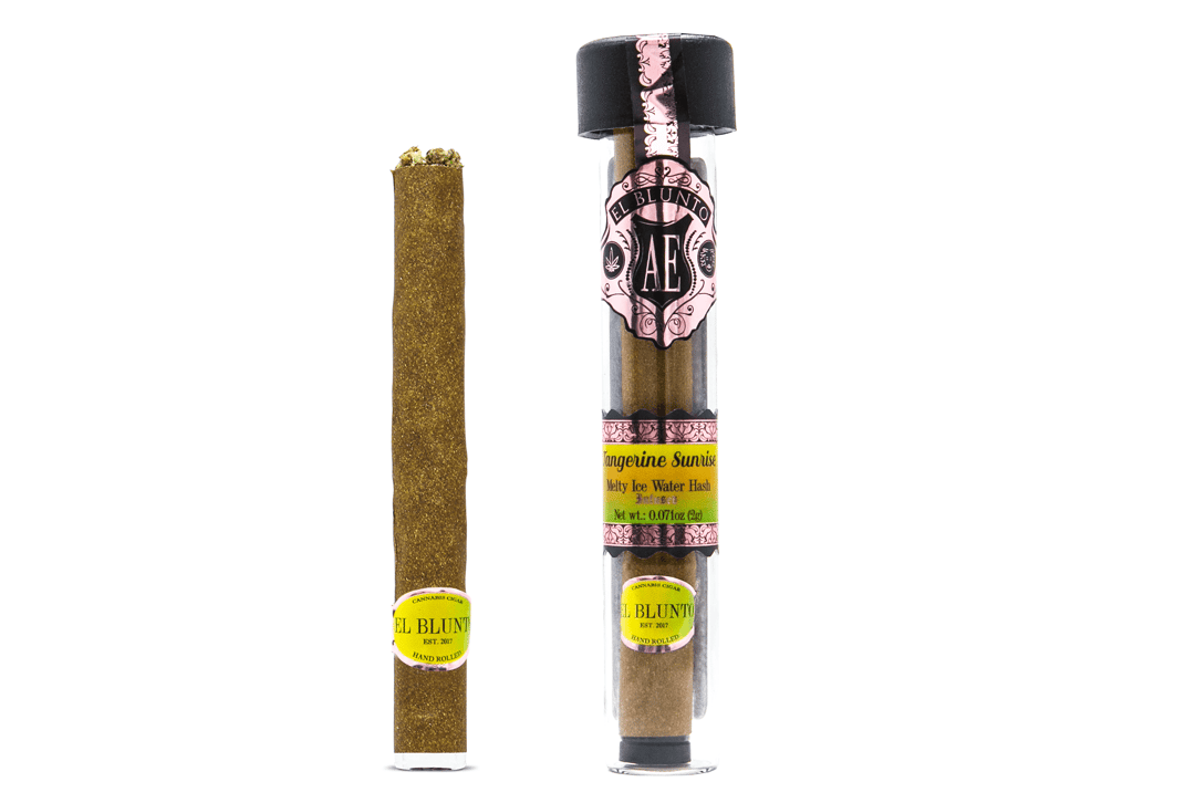 El Blunto - Tangerine Sunrise - 2G Cannabis Cigar - Hash Infused [Blunt]