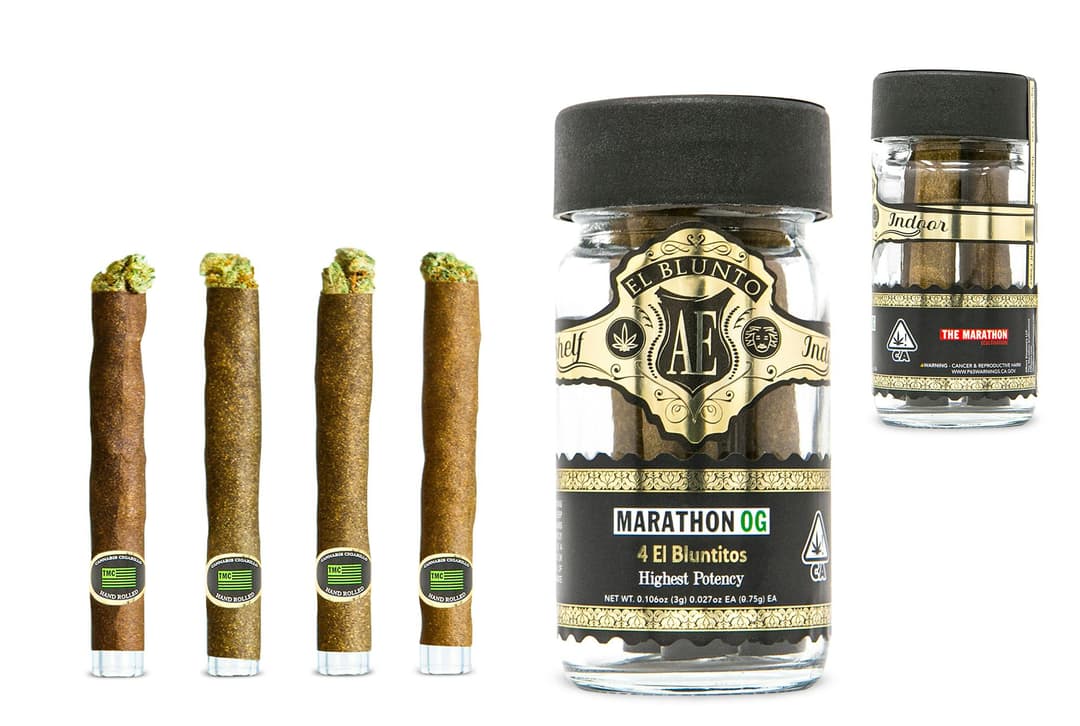 El Bluntito x The Marathon - 4-Pack - Marathon OG - 4 x .75G [Mini Blunt]