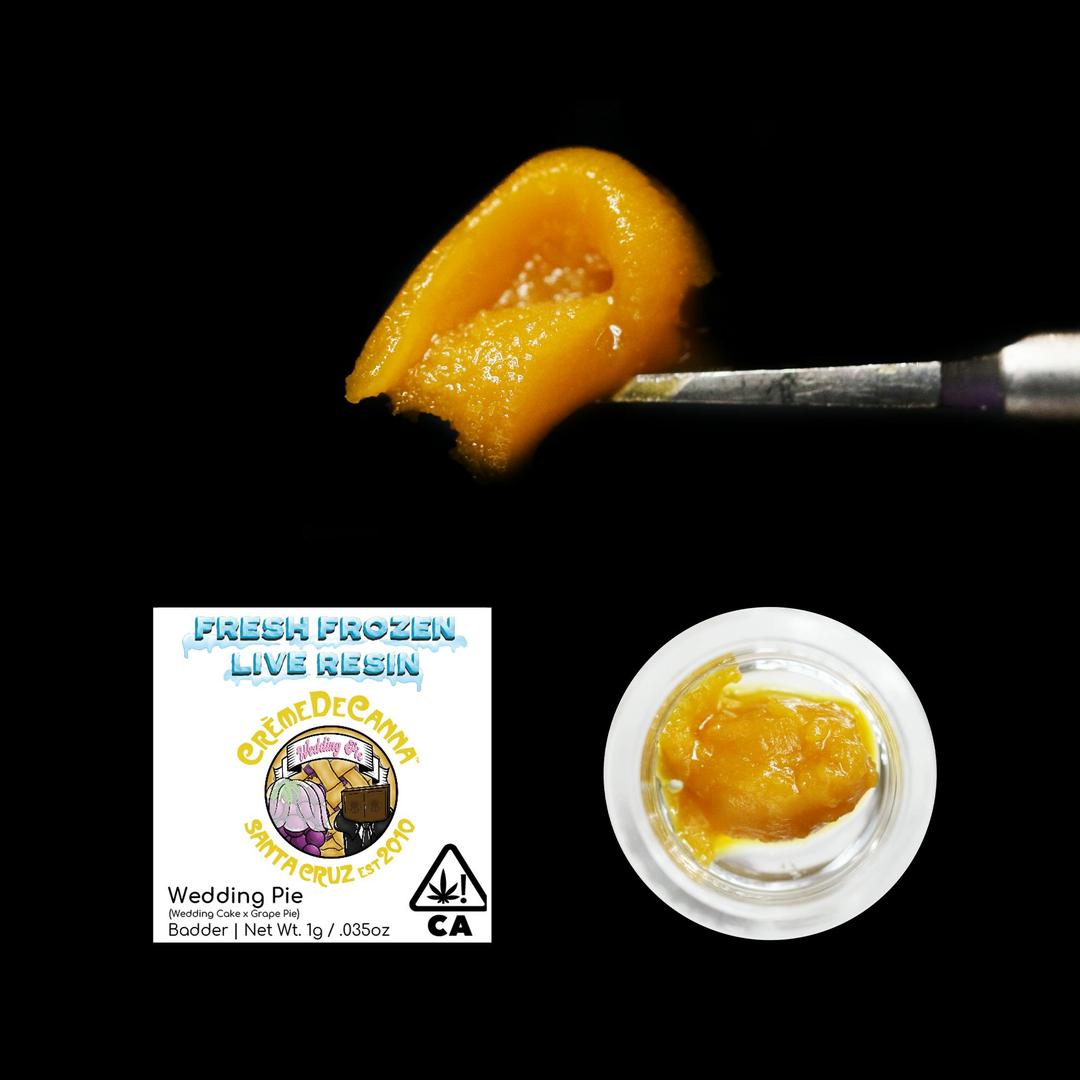 Wedding Pie Fresh Frozen Live Resin Badder 1g