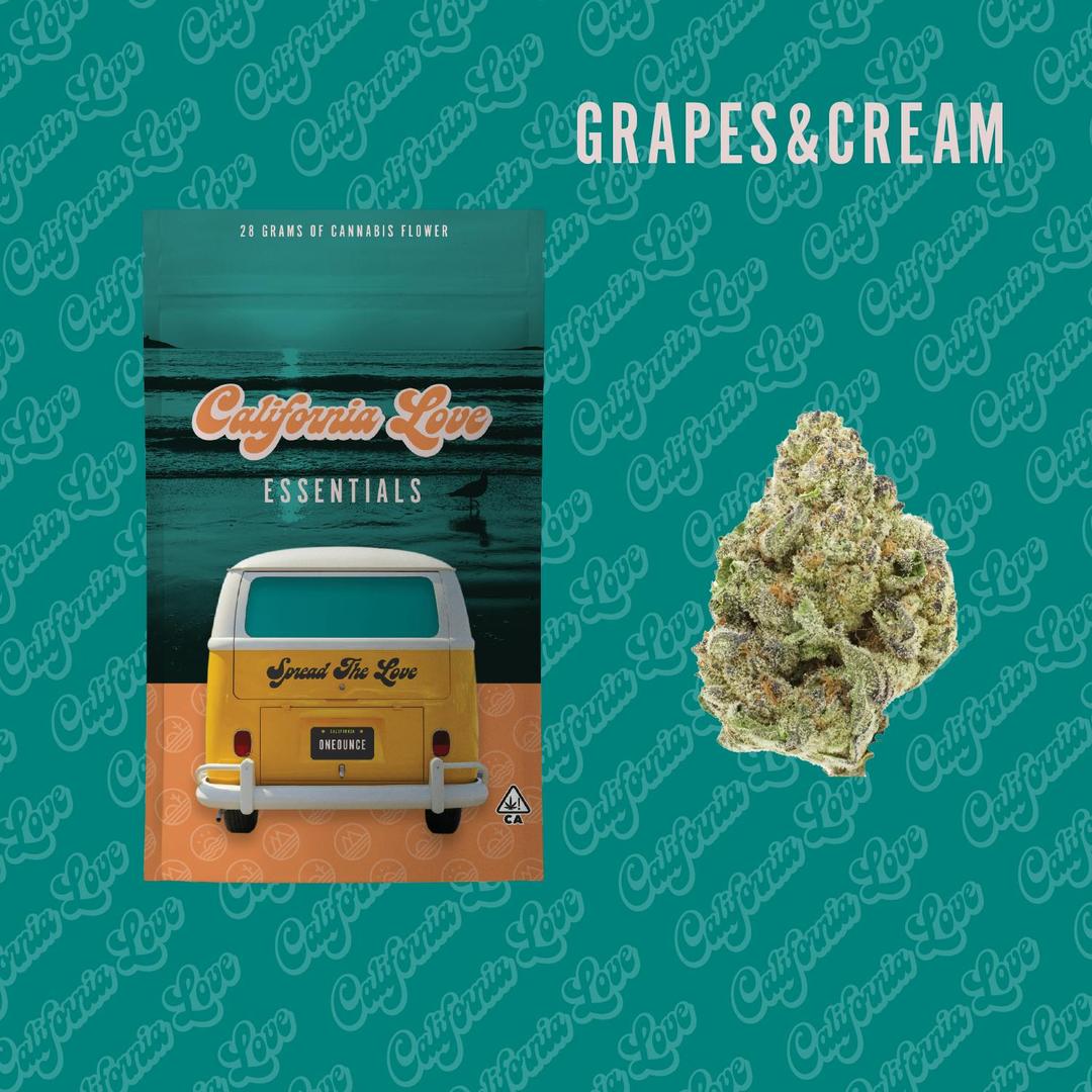 1oz Essentials | Grapes & Cream | 28g