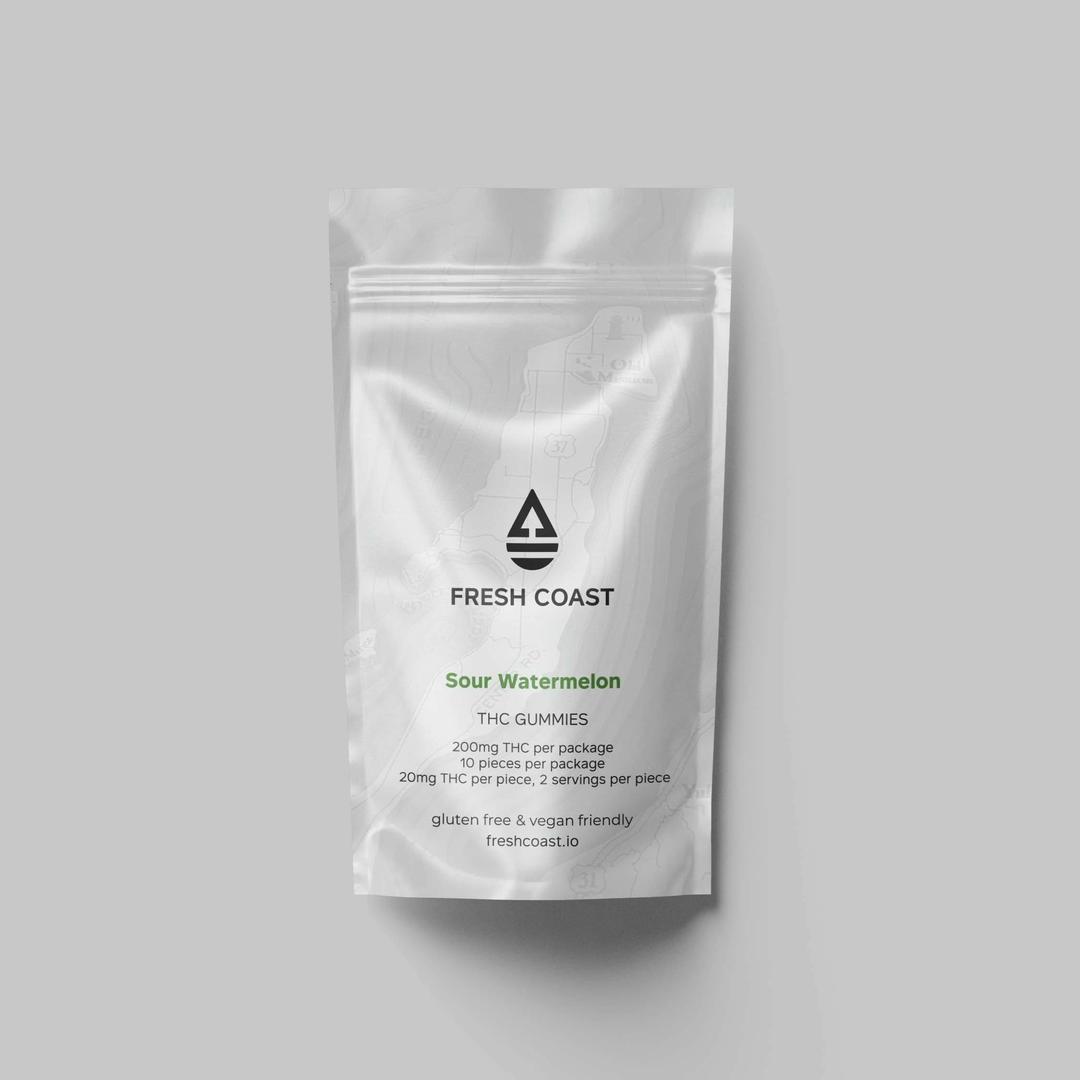 Watermelon | Sour THC Gummies 200g