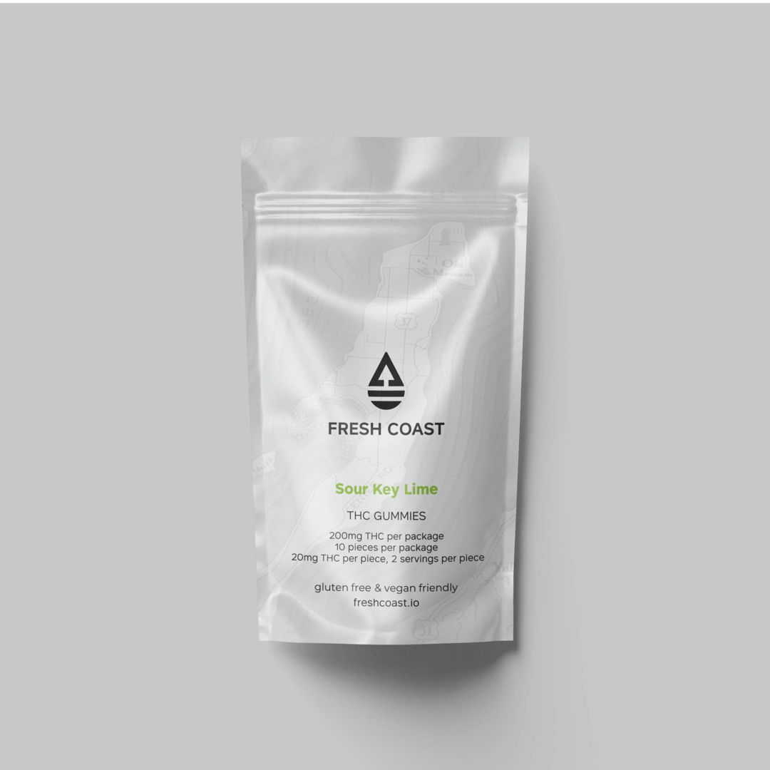 Key Lime | Sour THC Gummies