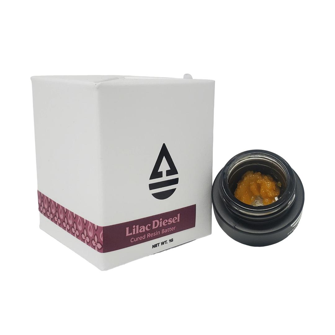 Lilac Diesel | Cured Resin Batter 1g | Hybrid