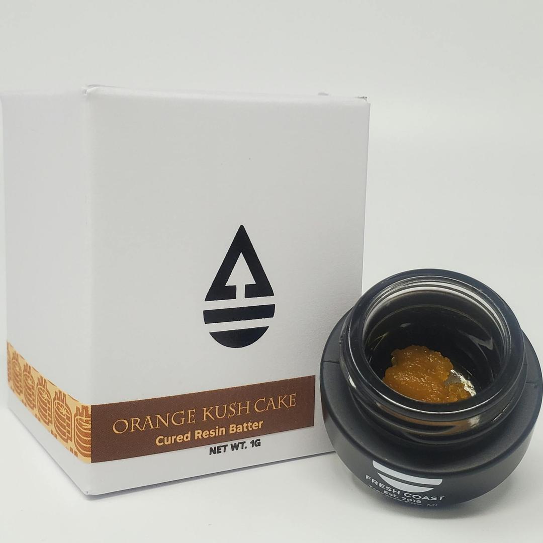 Orange Kush Cake | Cured Resin Batter 1g | Hybrid