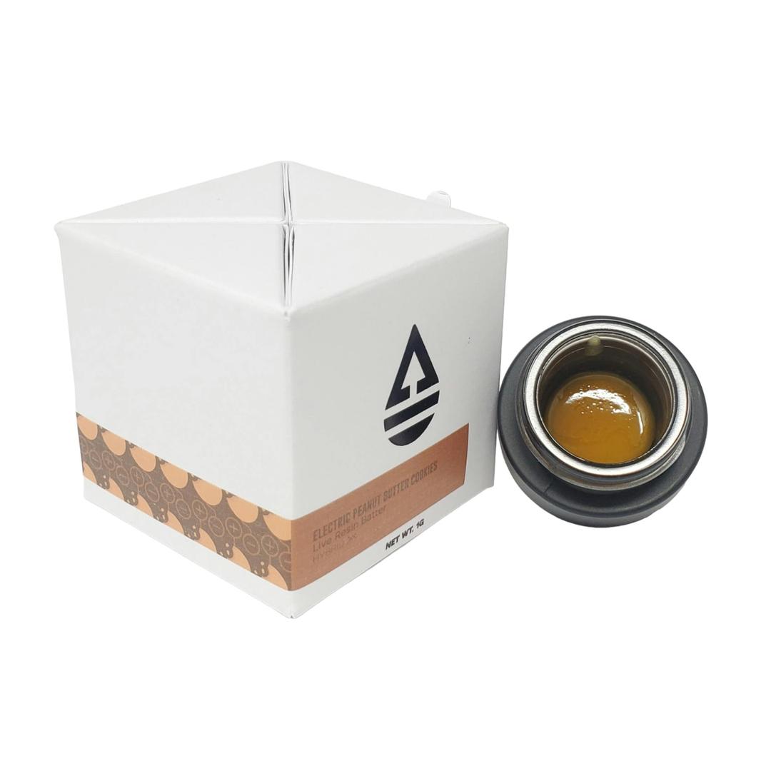 Electric Peanut Butter Cookies | Live Resin Batter 1g | Hybrid