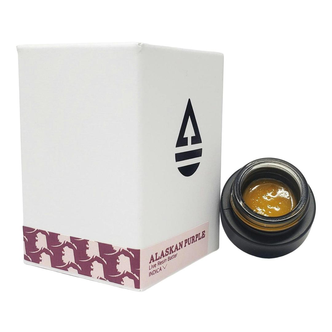 Alaskan Purple | Live Resin Batter 1g | Indica