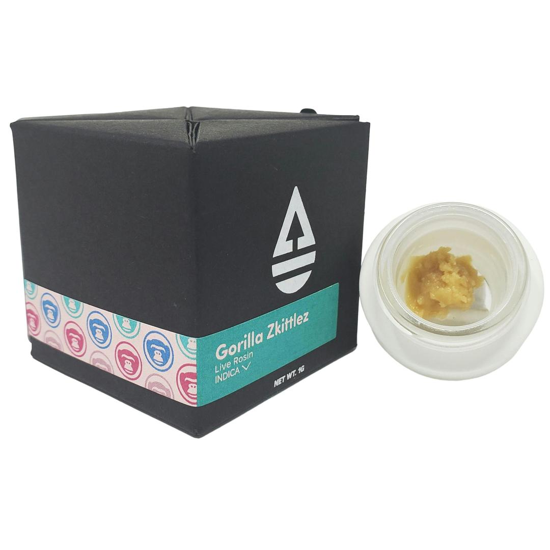 Gorilla Zkittlez | Live Rosin 1g | Hybrid
