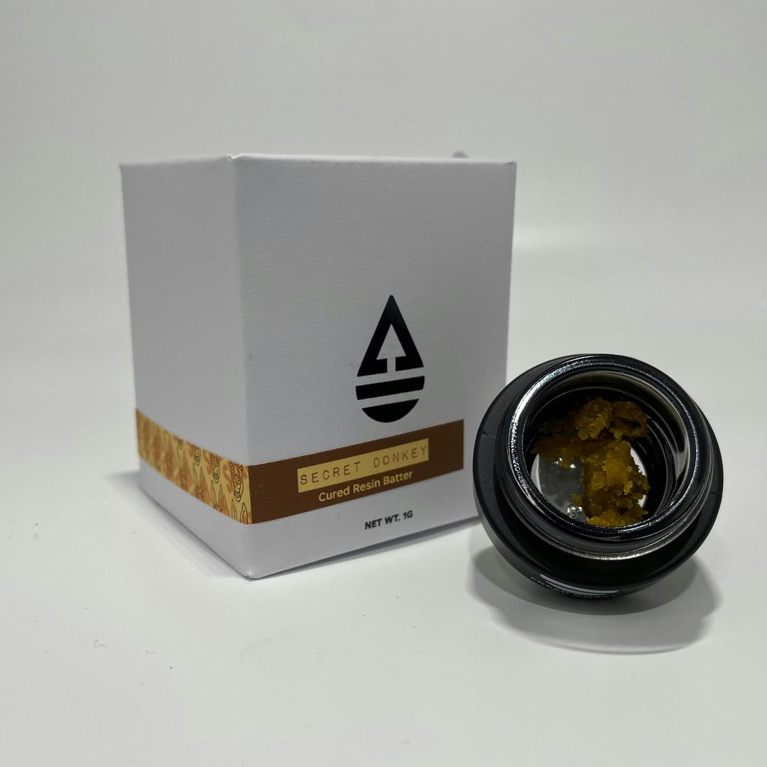 Secret Donkey | Cured Resin Batter 1g | Hybrid