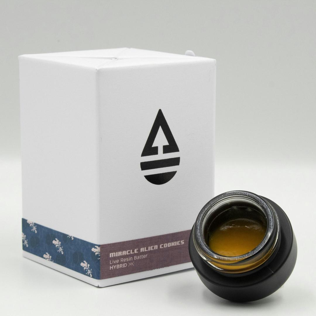 Miracle Alien Cookies | Live Resin Batter 3.5g | Hybrid