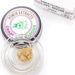 Punch - Live Rosin - Grape Ape - Badder- Tier 4