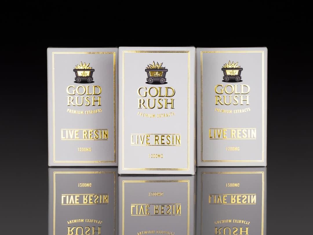 Gold Rush - Sativa - Live Resin Cartridges - Lemon Haze