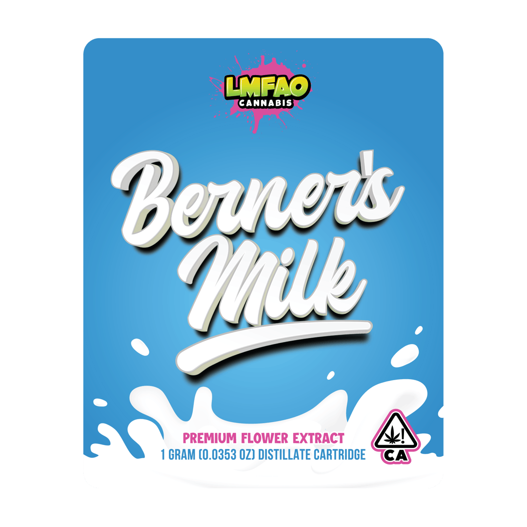 Berner's Milk 1g Distillate Cartridge