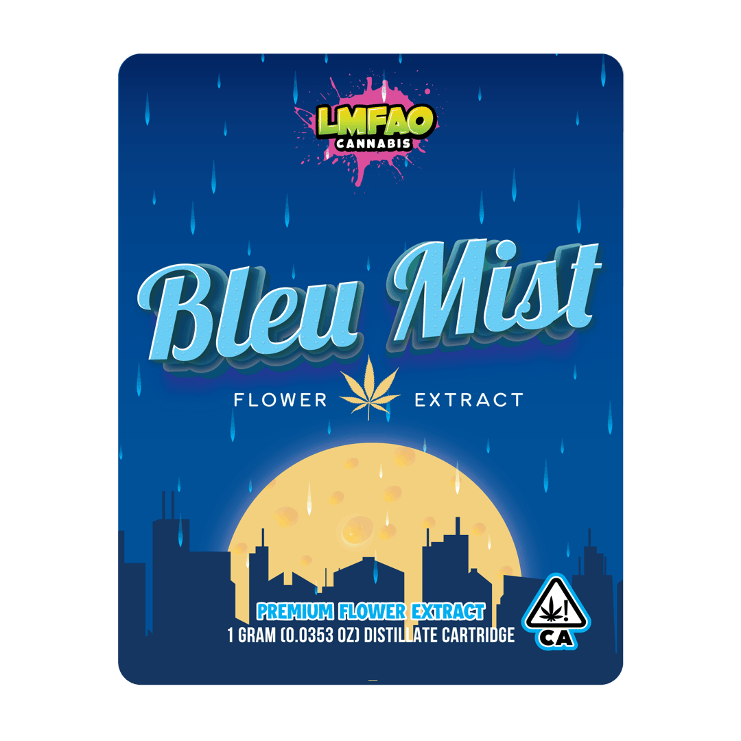 Bleu Mist 1g Distillate Cartridge