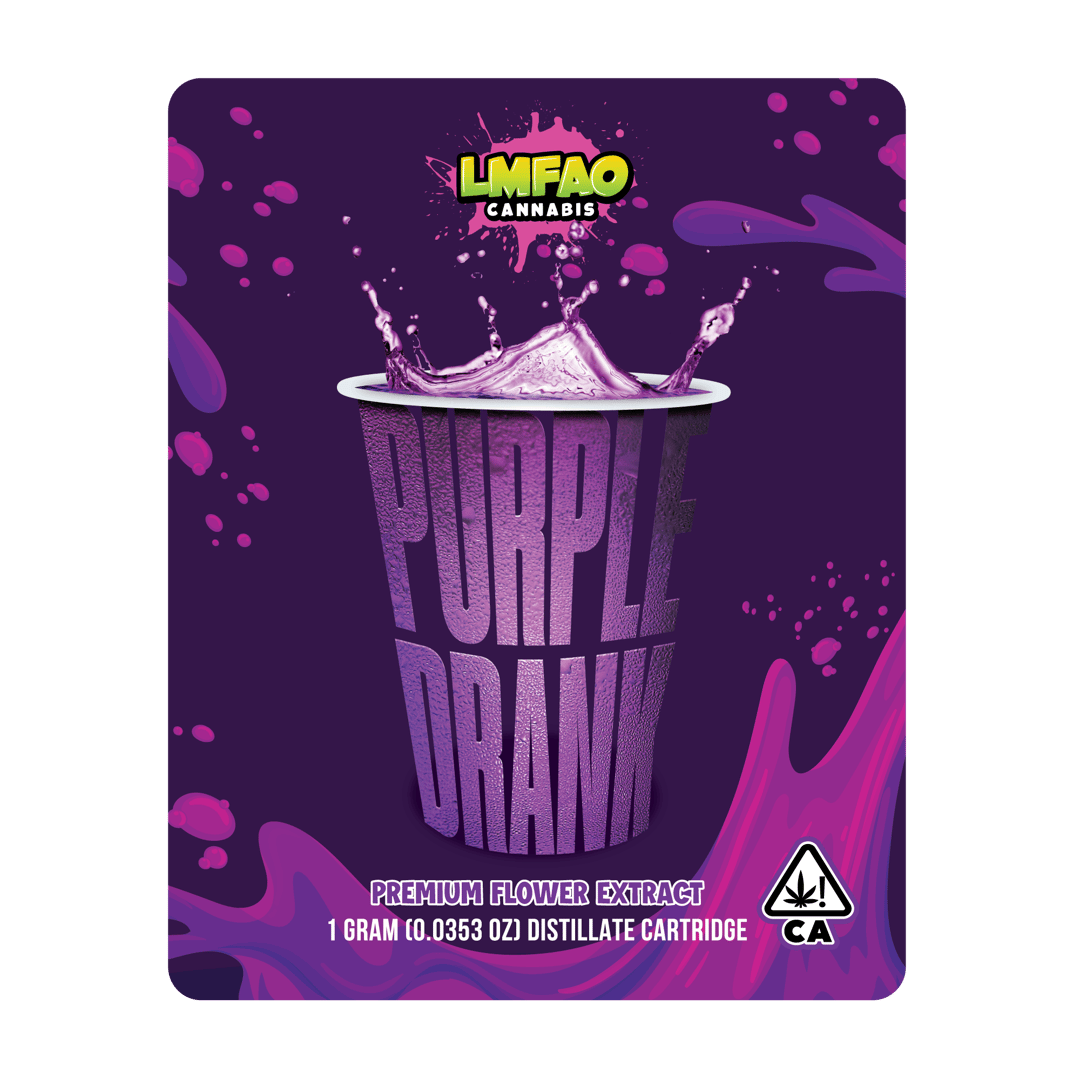 Purple Drank 1g Distillate Cartridge