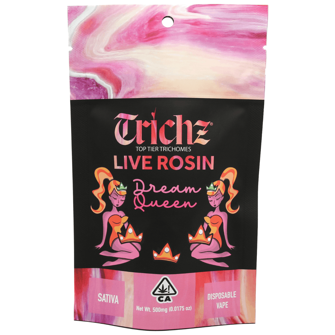 Trichz Premium Live Rosin Disposable Vape - Dream Queen 0.5 g