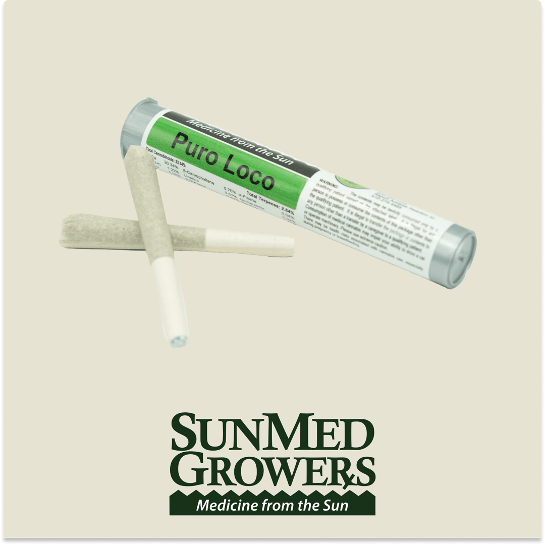Puro Loco Pre Roll 0.5g/2 Pack