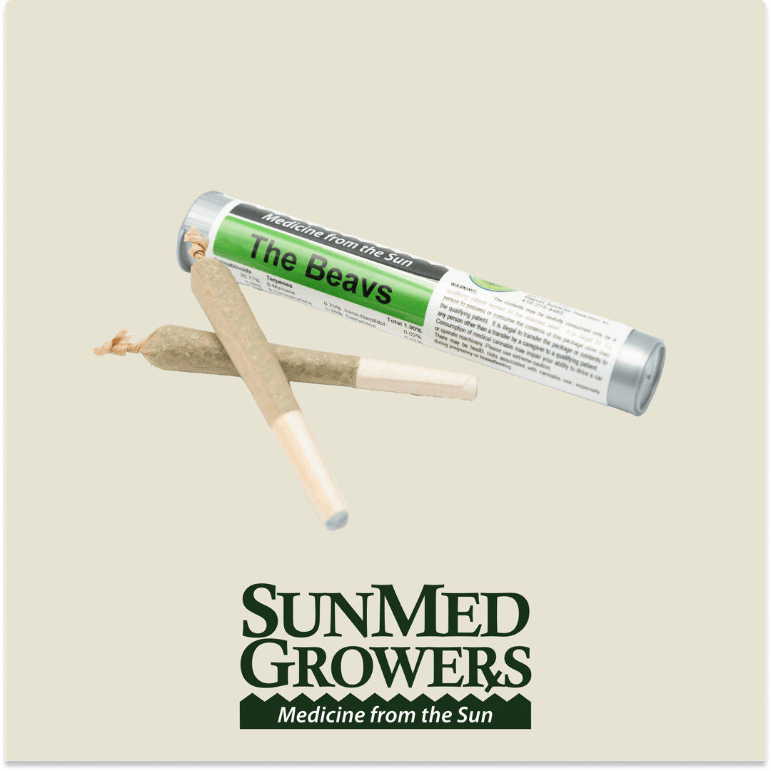 The Beavs Pre Roll 0.5g/2 Pack