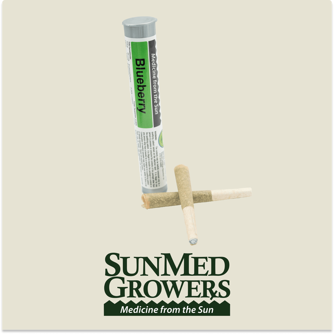 Blueberry Pre Roll 0.5g/2 Pack