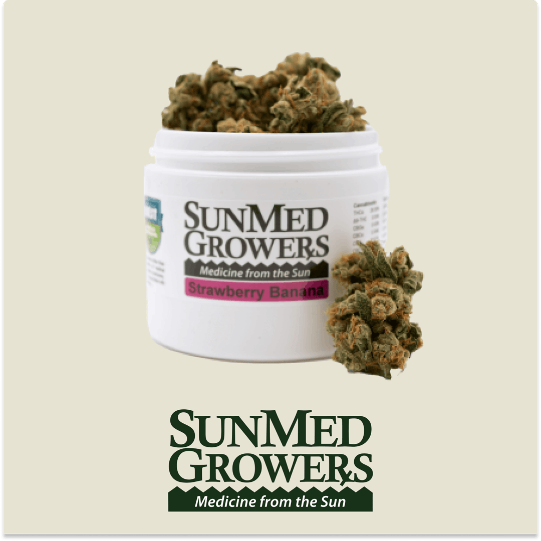 Strawberry Banana Flower (3.5g)