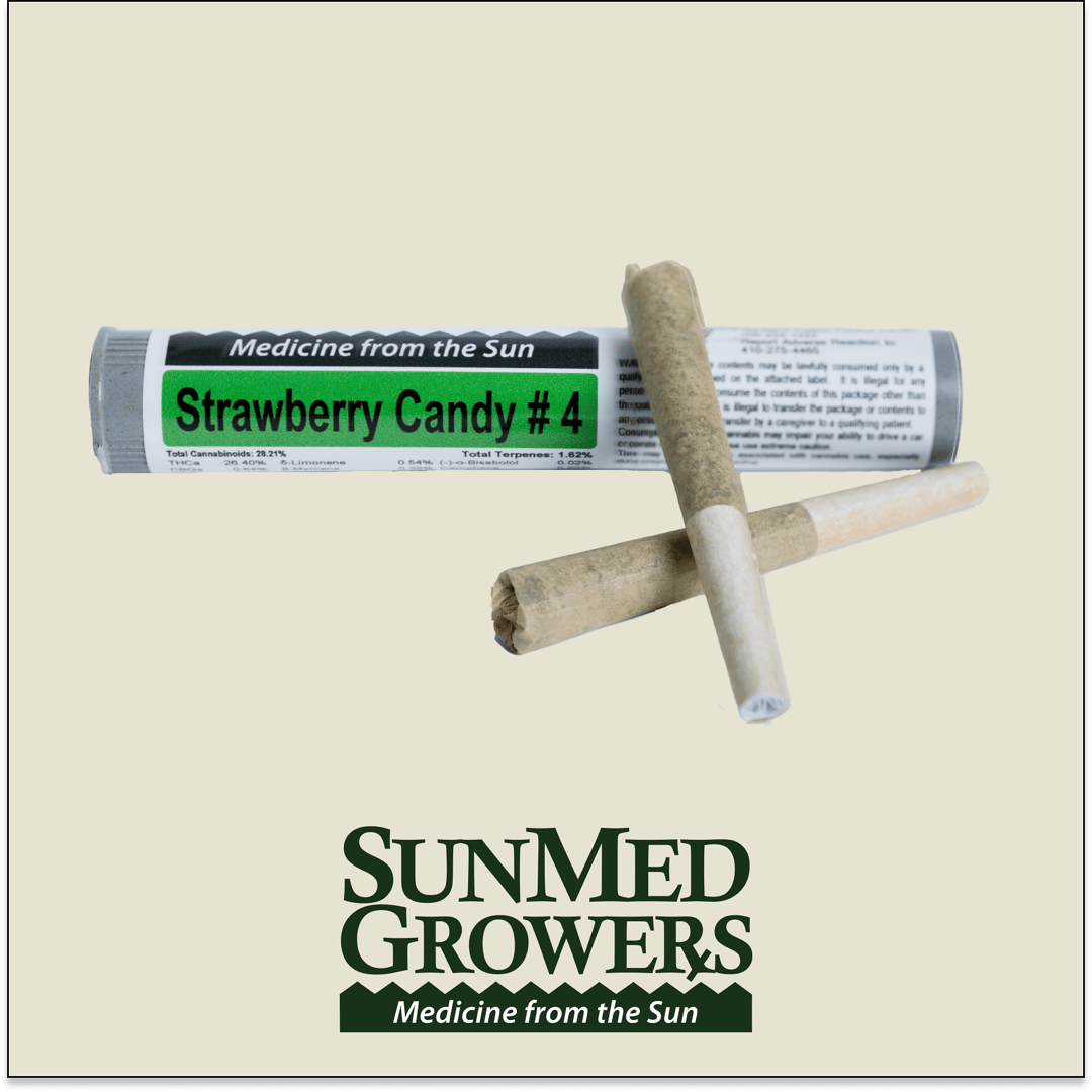 Strawberry Candy #4 Pre Roll 0.5g/2 Pack