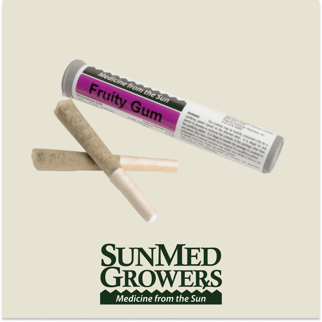 Fruity Gum Pre Roll 0.5g/2 Pack
