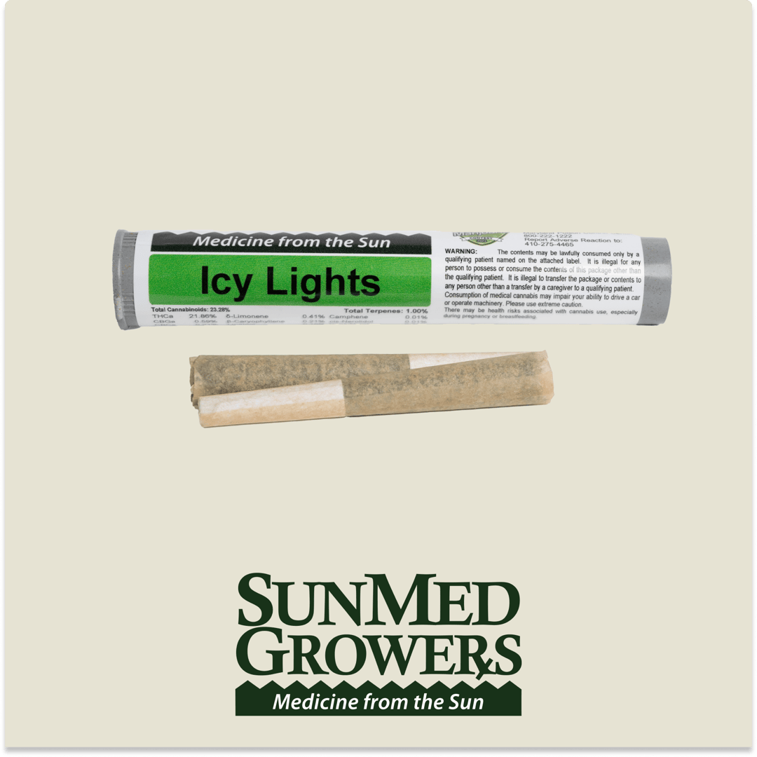 Icy Lights Pre Roll 0.5g/2 Pack