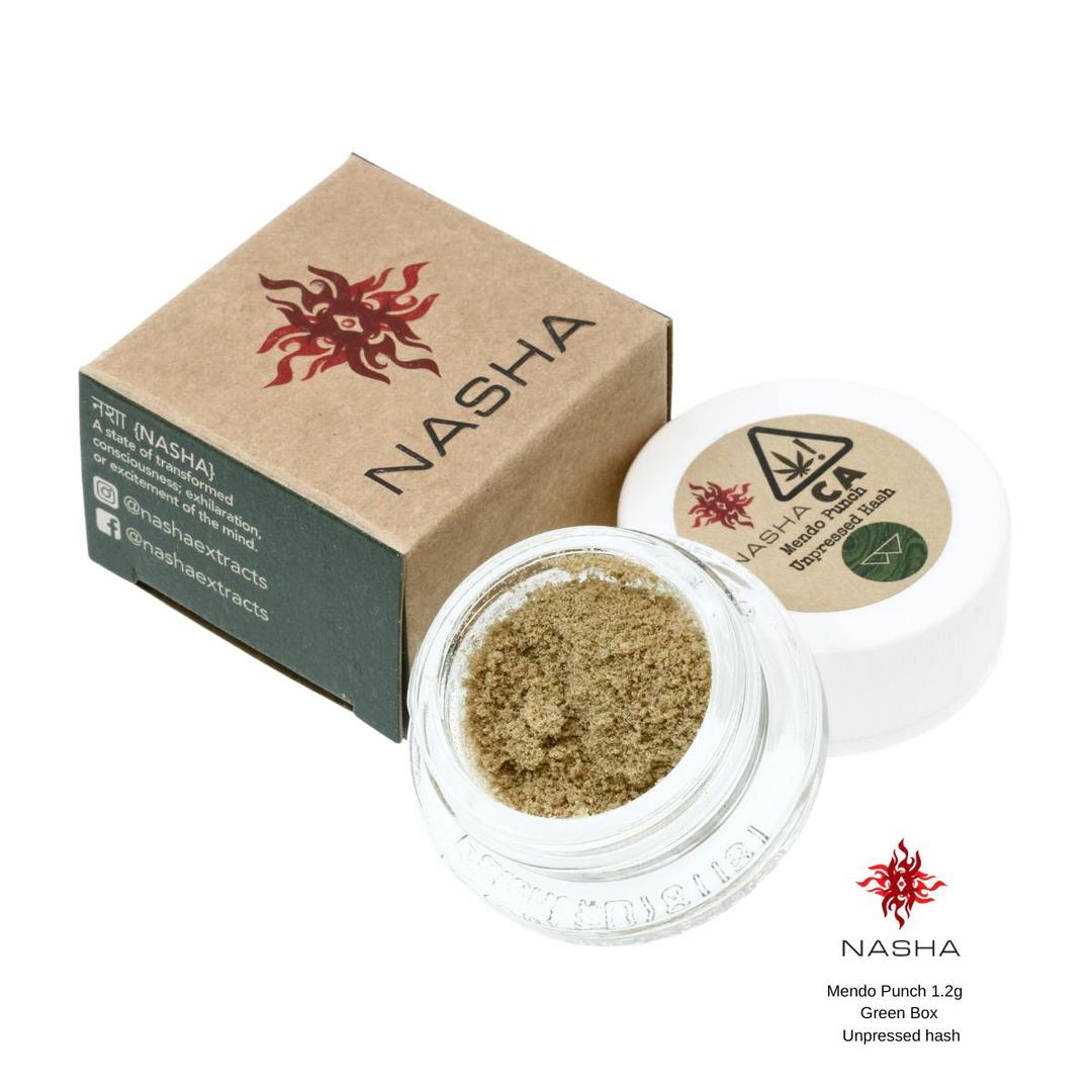 Mendo Punch 1.2g Green Unpressed Hash (Whitethorn Valley)