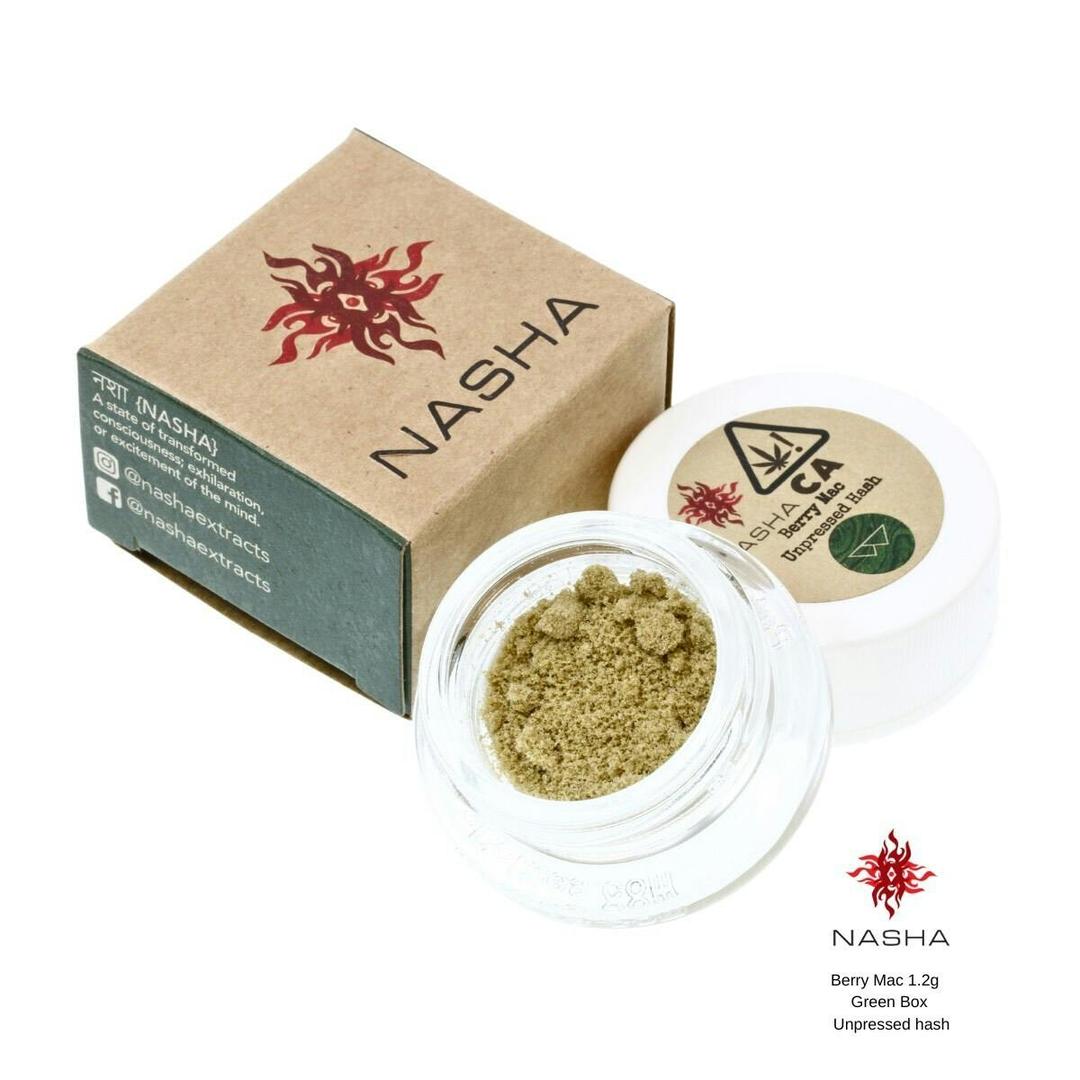 Berry Mac 1.2g Green Unpressed Hash