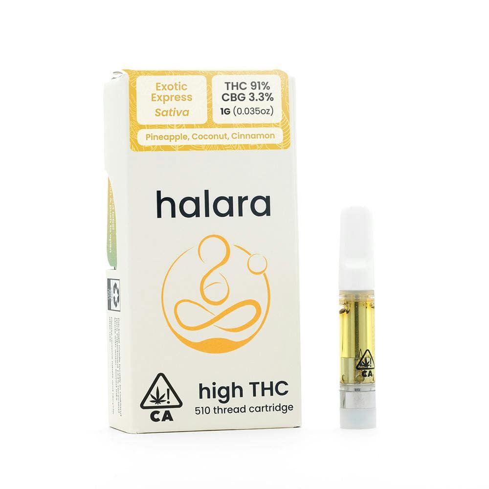High THC - Exotic Express 1G Cartridge