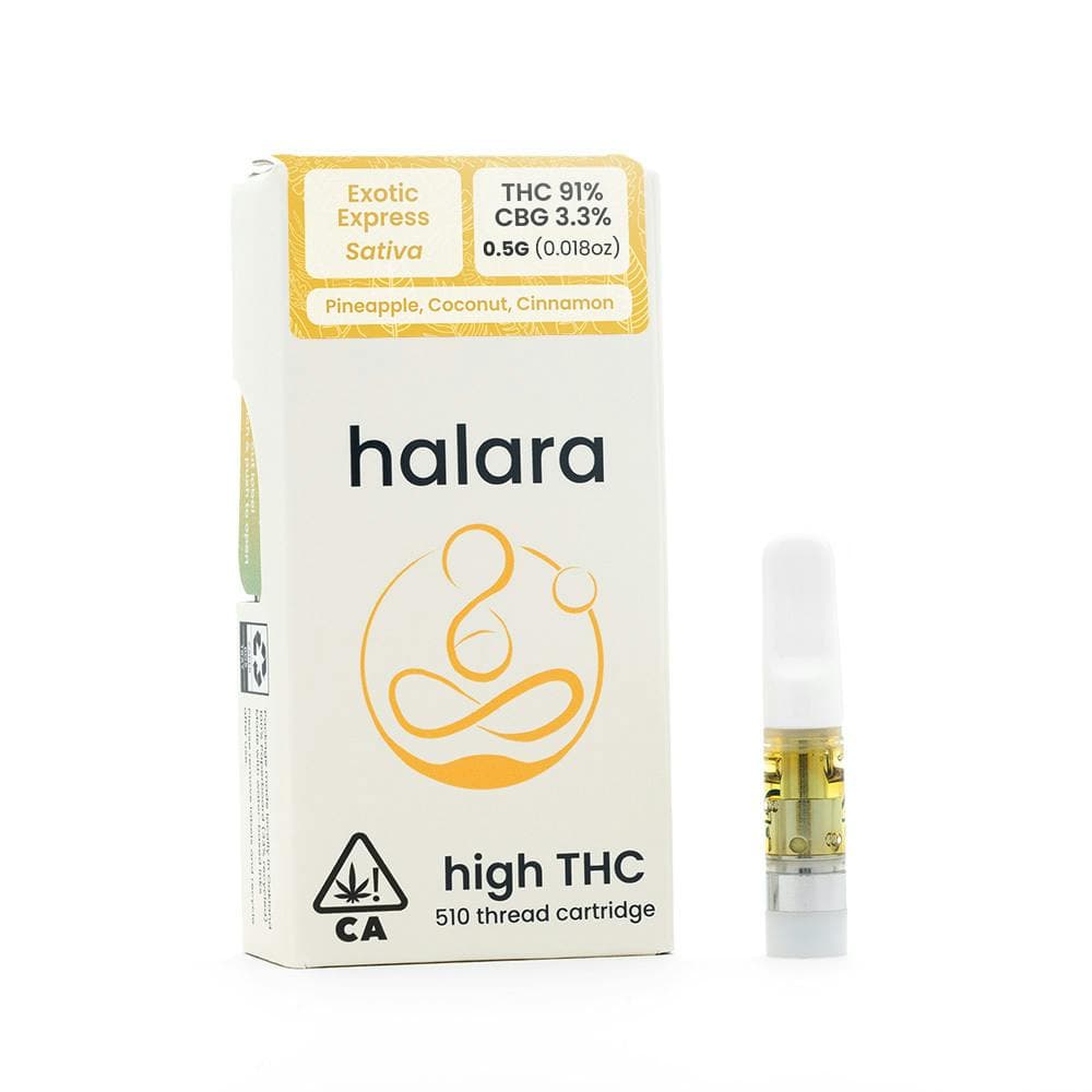 High THC Exotic Express 0.5G Cartridge