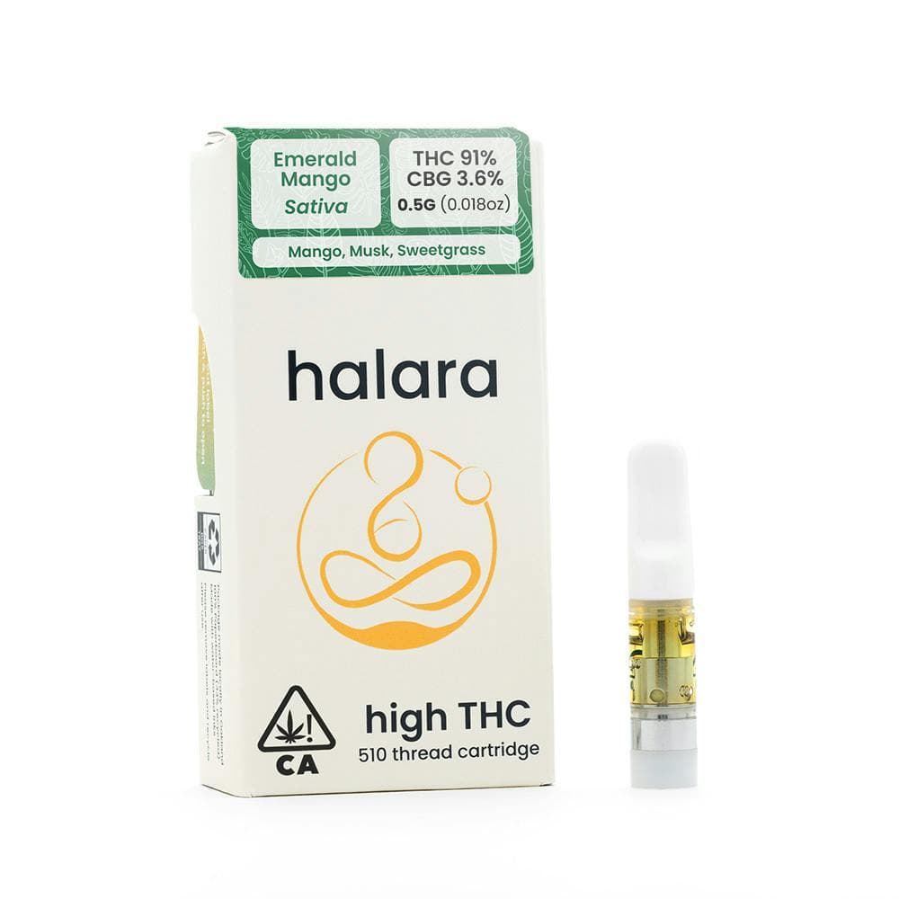 High THC - Emerald Mango 0.5G Cartridge