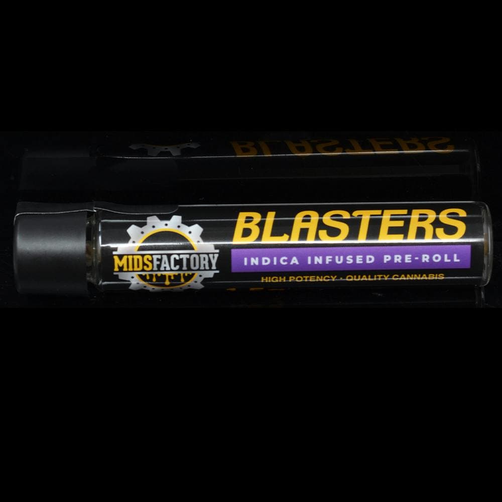 Blueberry Pancakes x Alien Mints (I) BLASTERS 1.5g Indoor Infused PreRoll