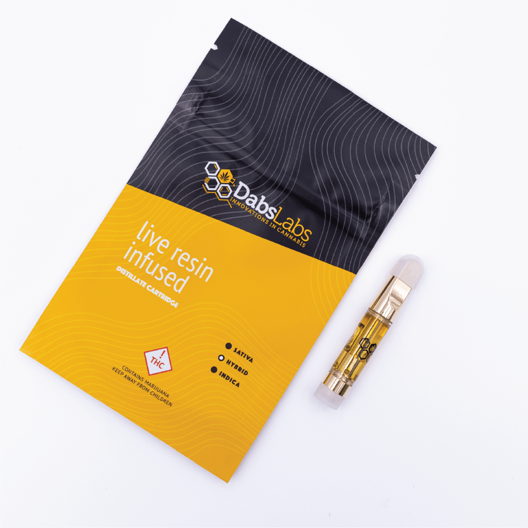 Sno Cap - 1000 MG - Live-Infused Distillate Cartridge - Hybrid