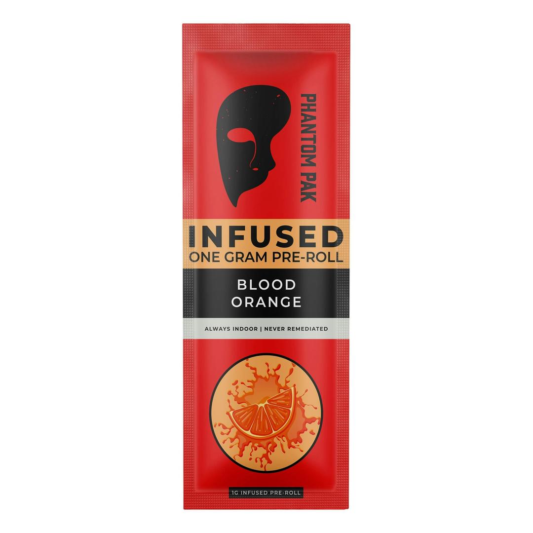Phantom Pak - 1G Terpene Infused Pre-Roll - Blood Orange